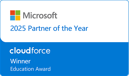 Cloudforce Named Microsoft’s 2025 Education Partner of the Year